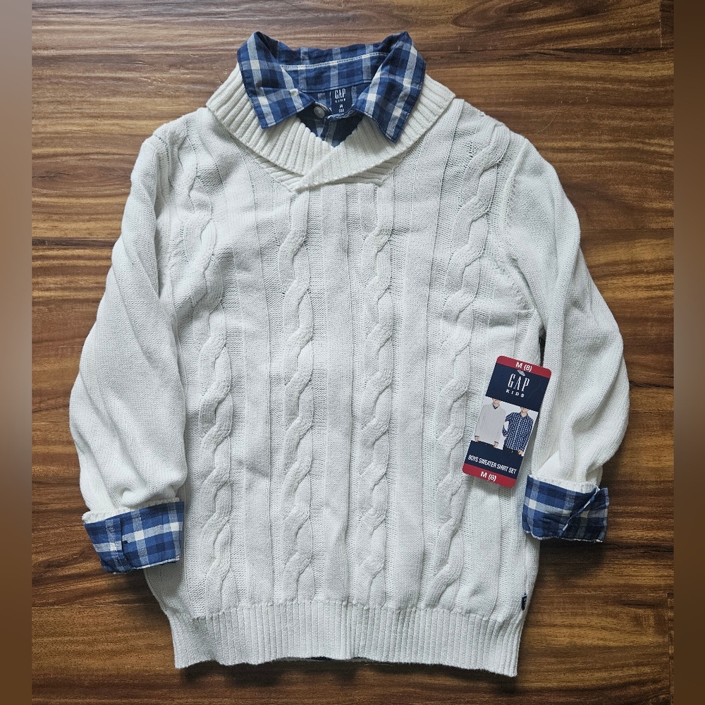 GAP Sweater Shirt Set NWT